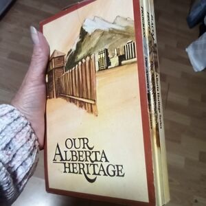 Our Alberta Heritage Book Set - First Edition - Second Printing